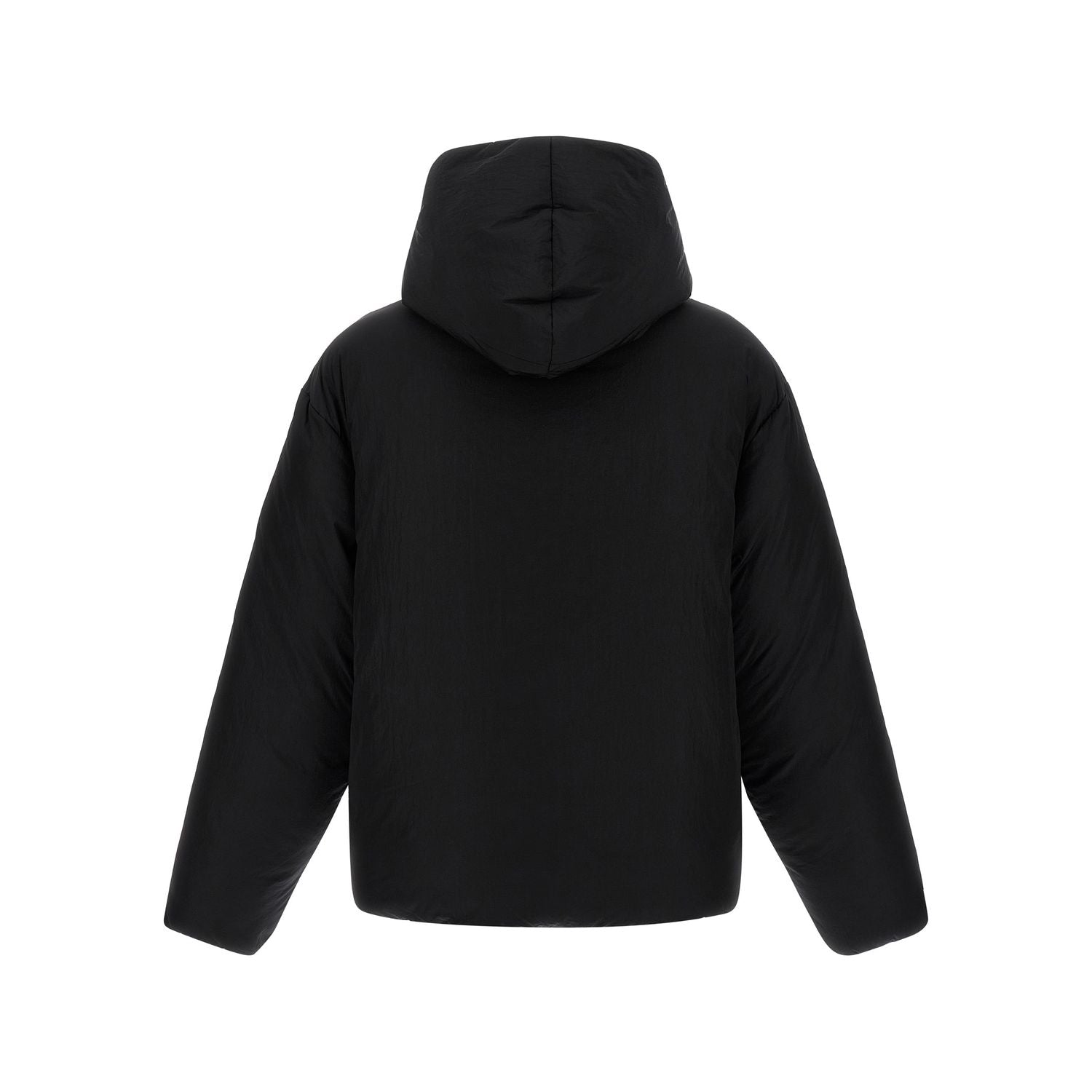 Jacquemus Black Polyamide Full-Length Jacket