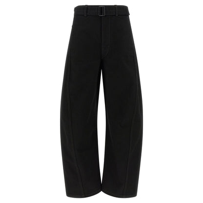Lemaire Black Cotton Jeans Denim