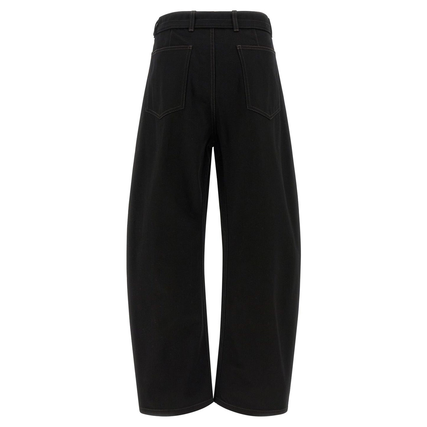 Lemaire Black Cotton Jeans Denim