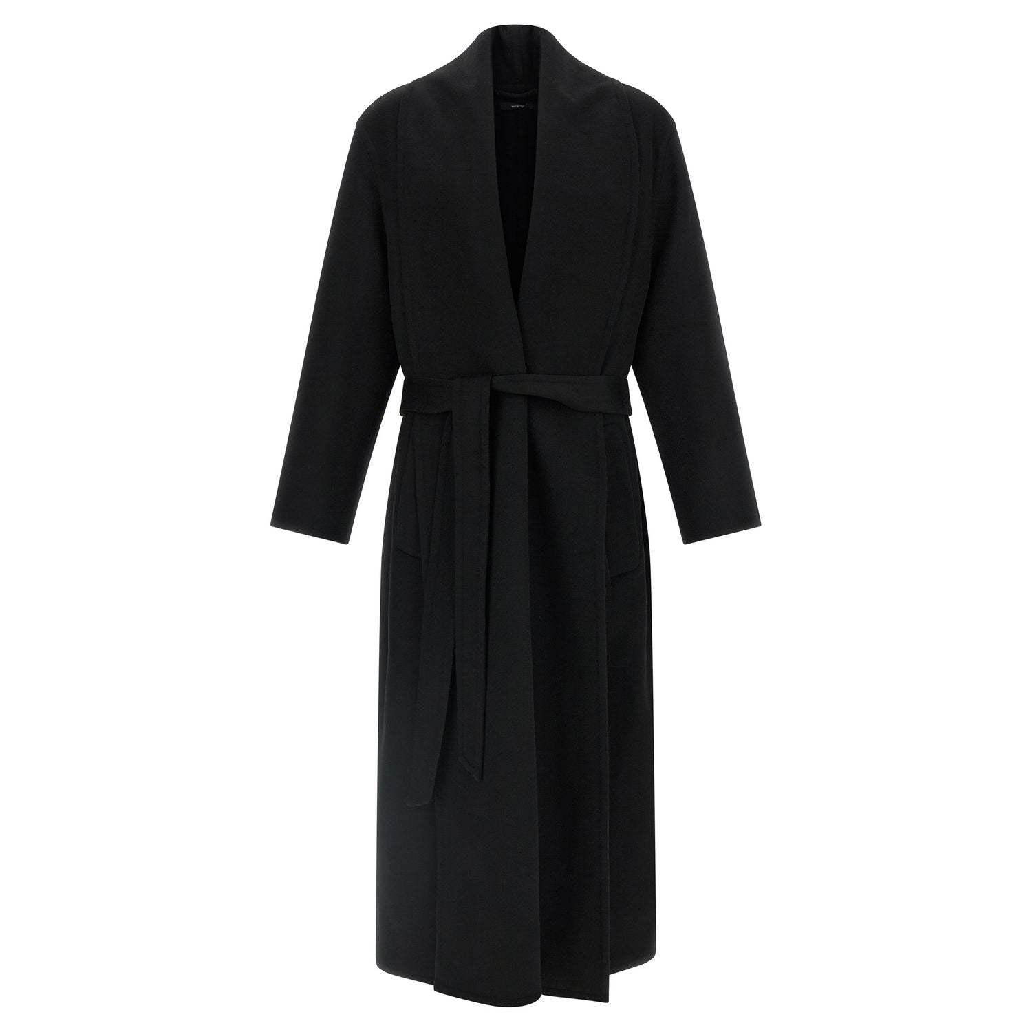 Tom Ford Black Virgin Wool Coat