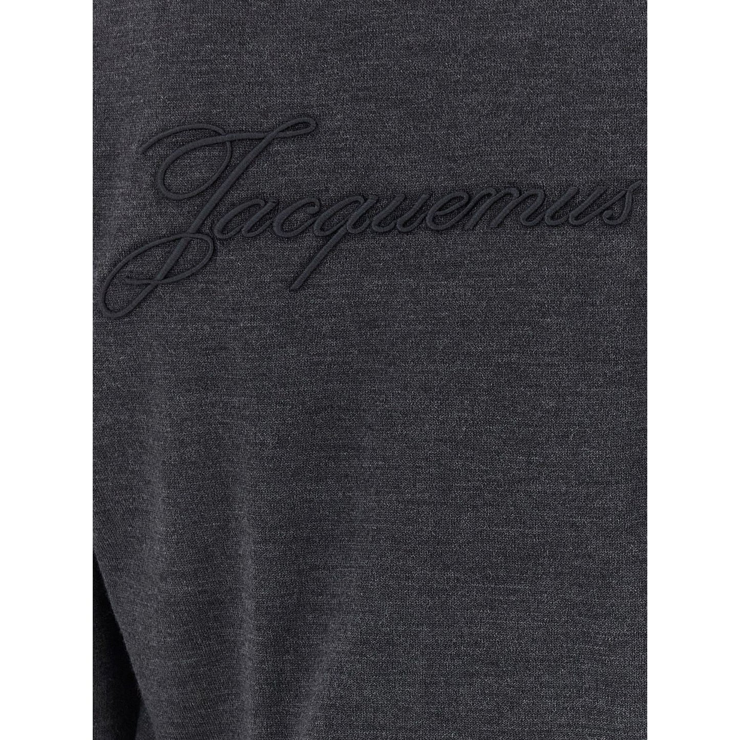 Jacquemus Gray Merino Wool Cardigan