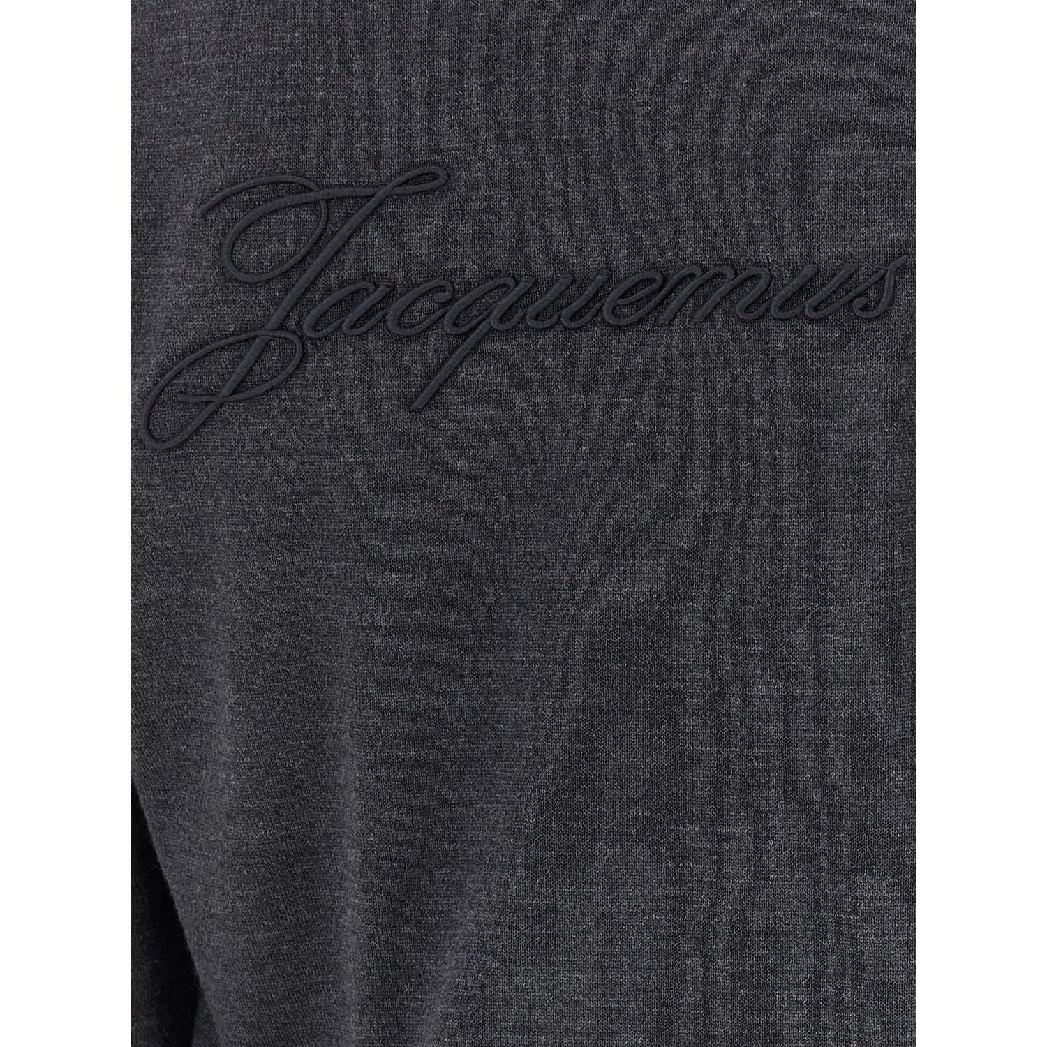 Jacquemus Gray Merino Wool Cardigan