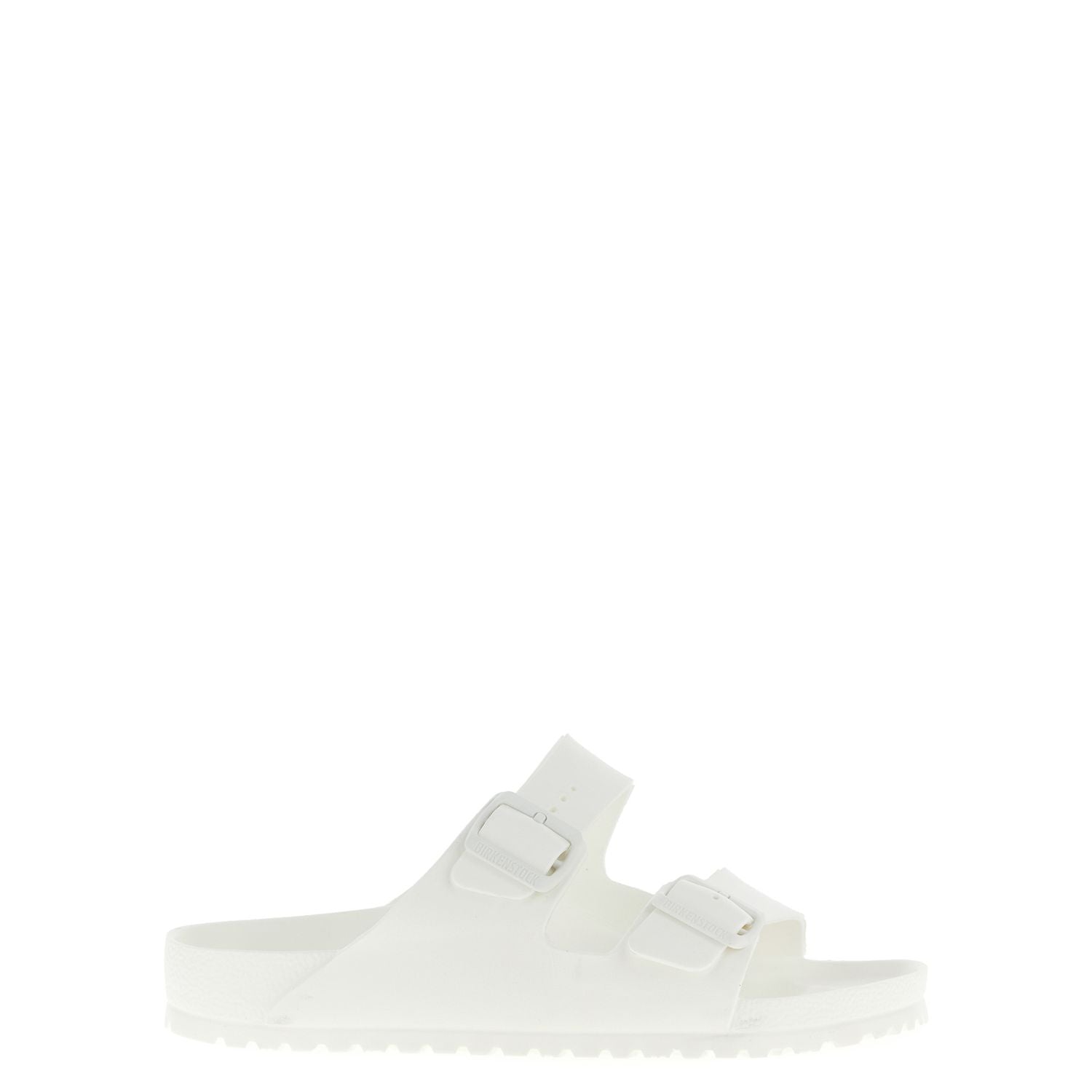Birkenstock White Synthetic Slides