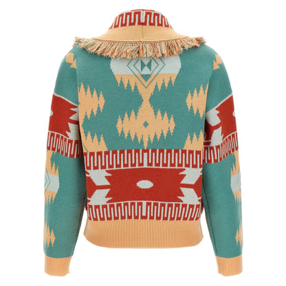 Alanui Multicolor Wool Cardigan