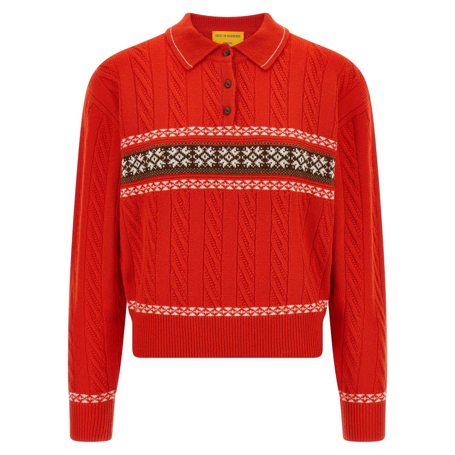 Guest in Residence Multicolor Wool Cardigan