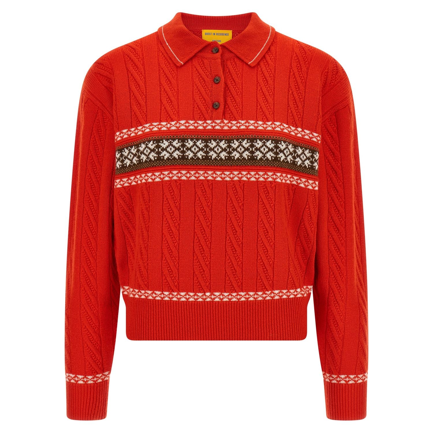 Guest in Residence Multicolor Wool Cardigan