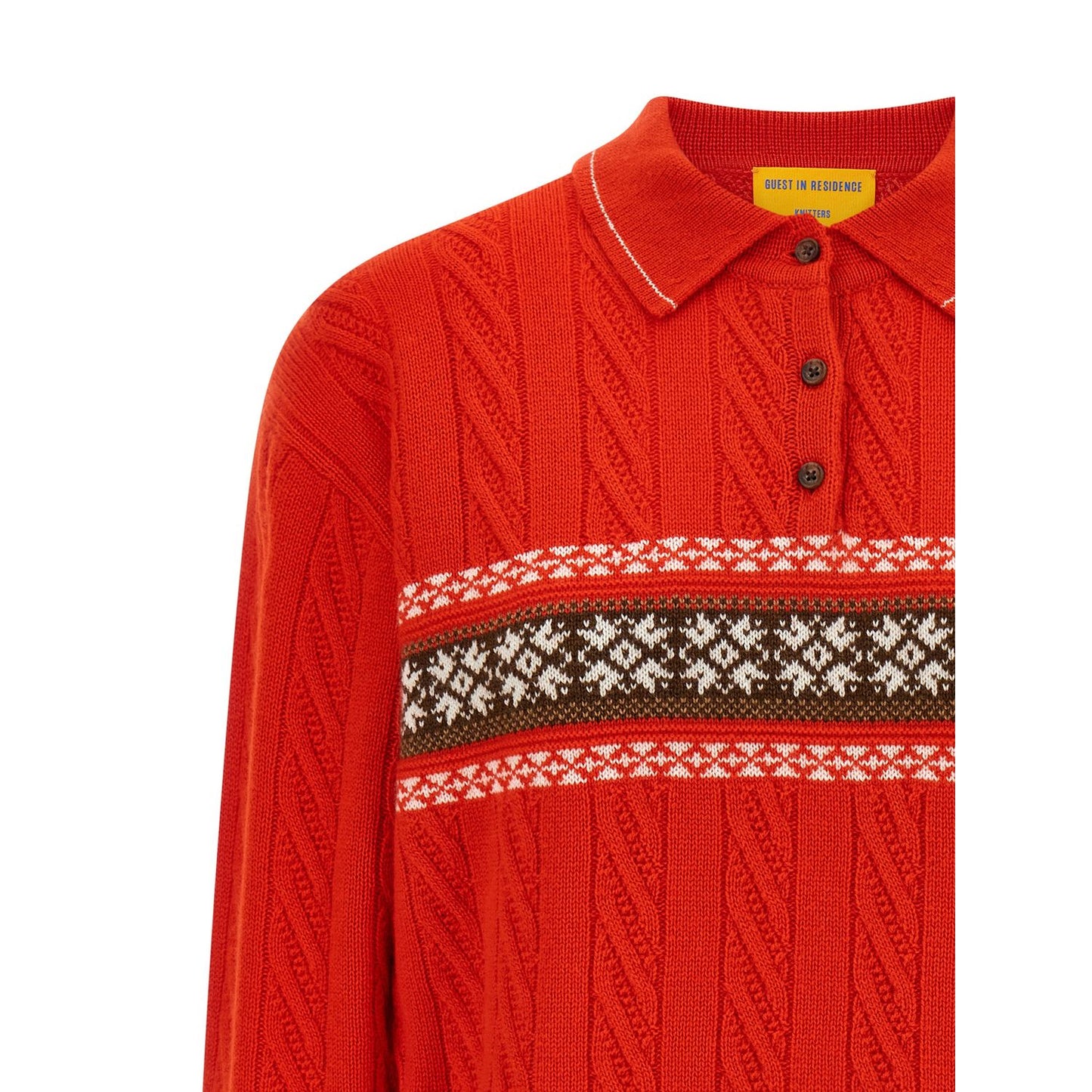 Guest in Residence Multicolor Wool Cardigan