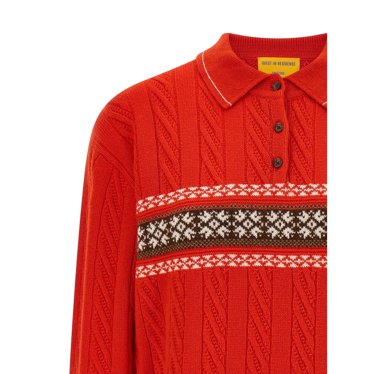 Guest in Residence Multicolor Wool Cardigan