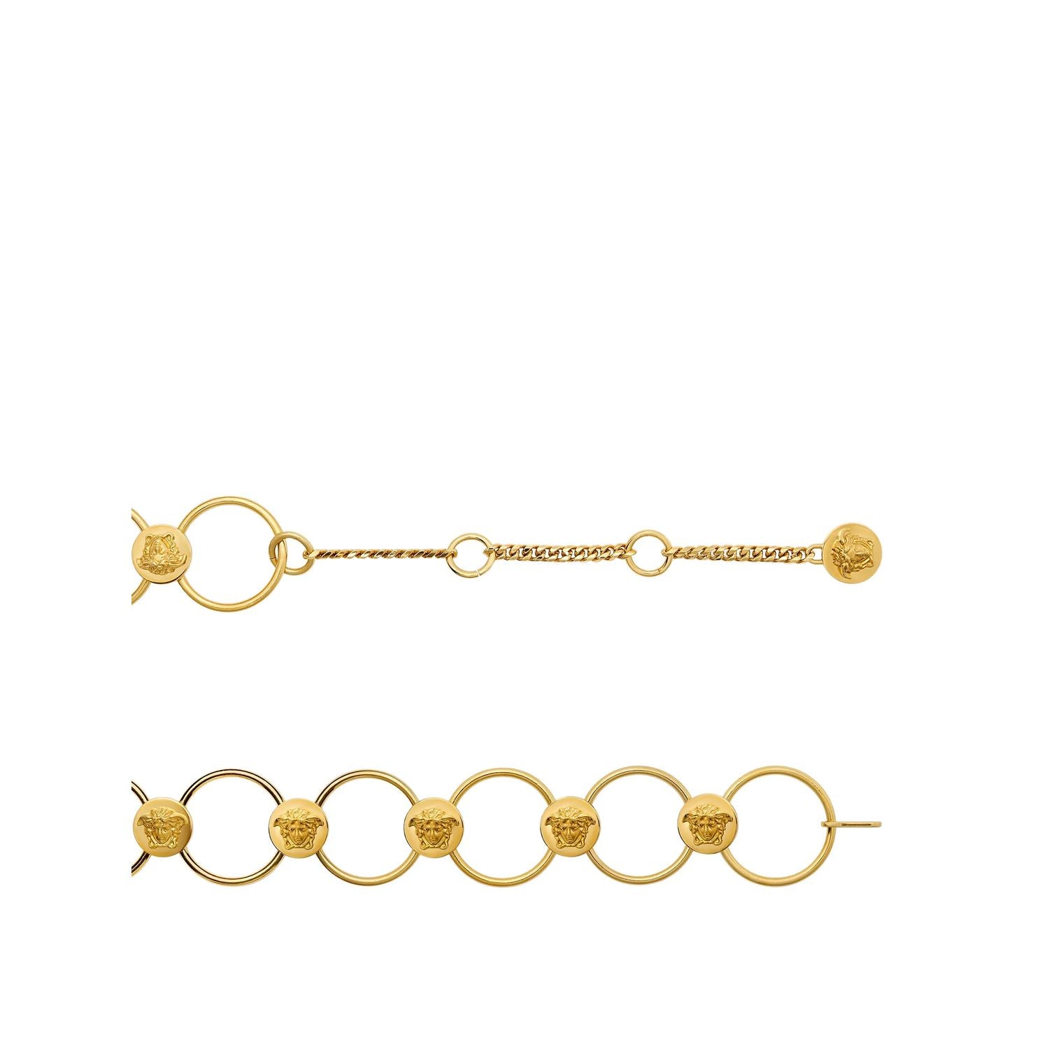 Versace Gold Brass Belt