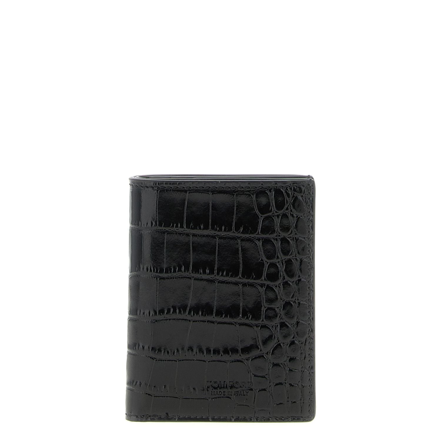 Tom Ford Black Calfskin Cardholder