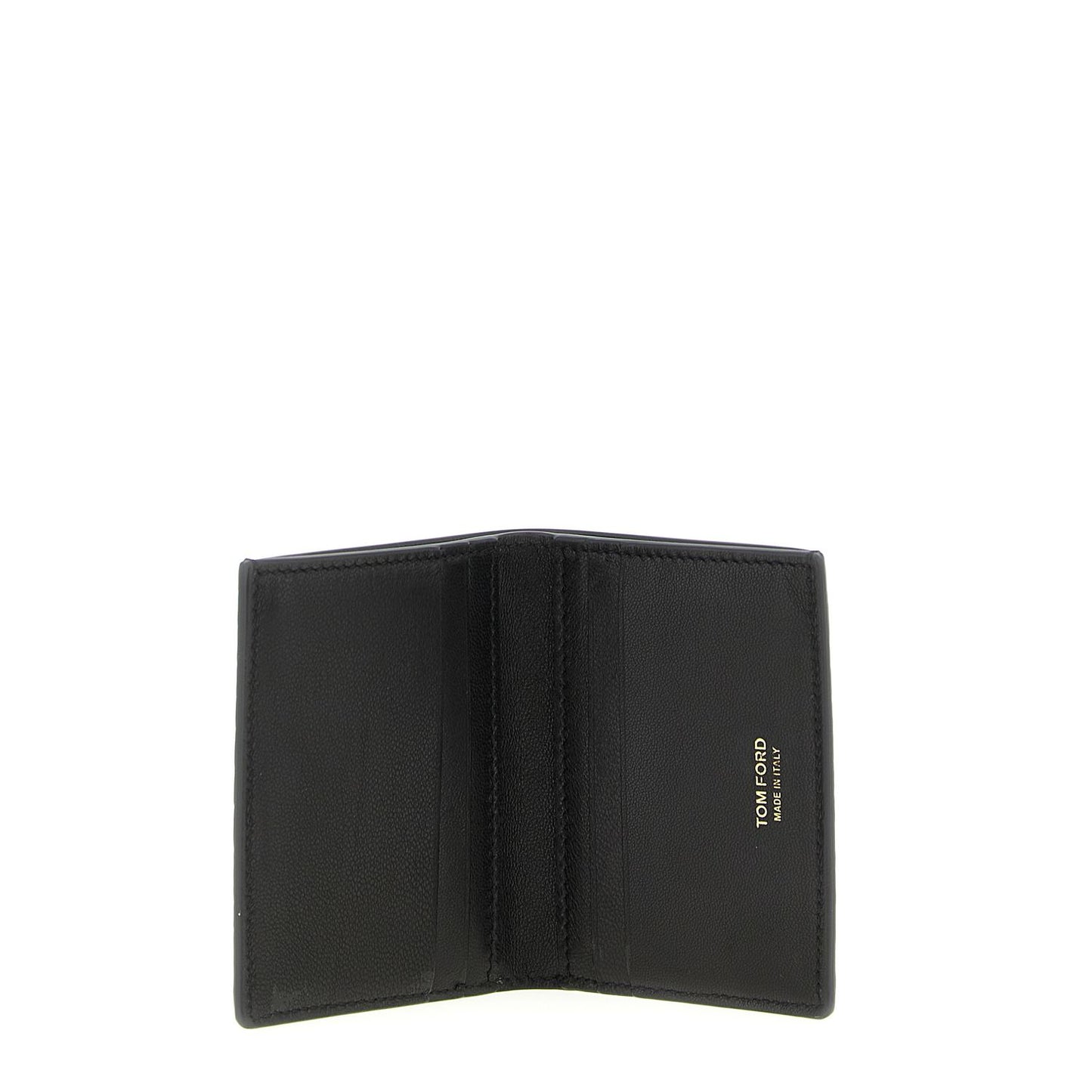 Tom Ford Black Calfskin Cardholder