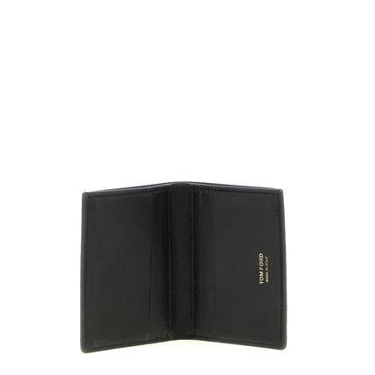Tom Ford Black Calfskin Cardholder