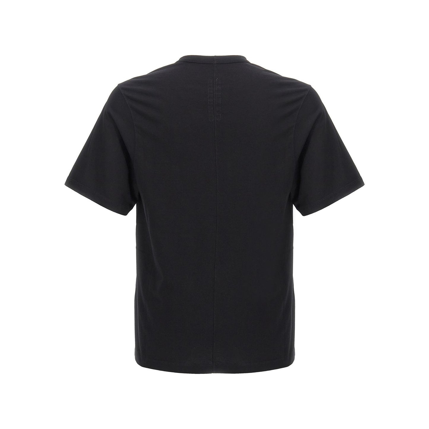 Rick Owens Black Cotton T-Shirt