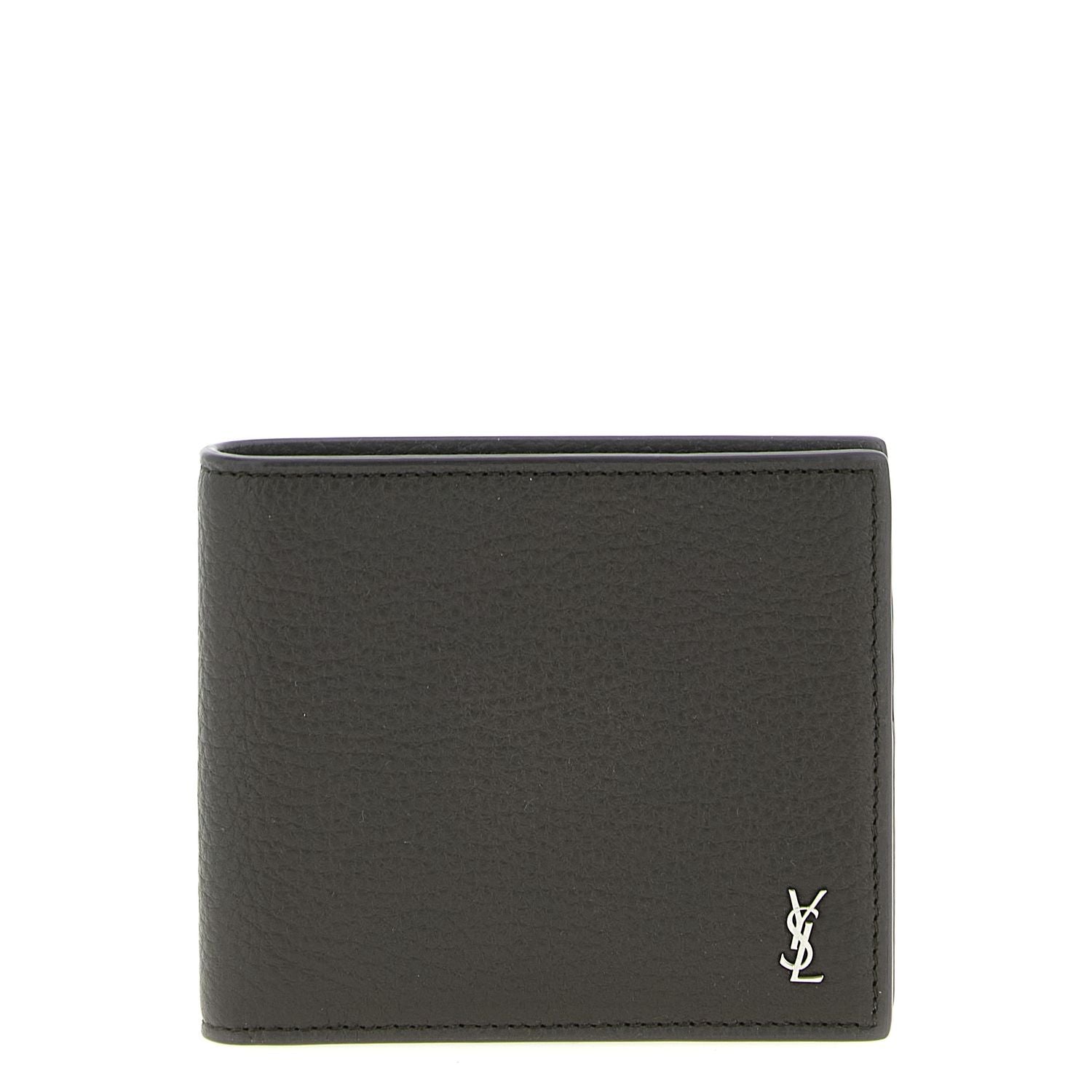 Saint Laurent Brown Calfskin Wallet