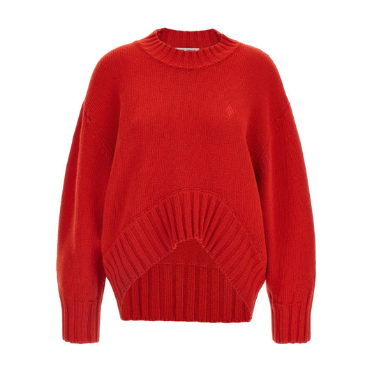 The Attico Multicolor Virgin Wool Cardigan