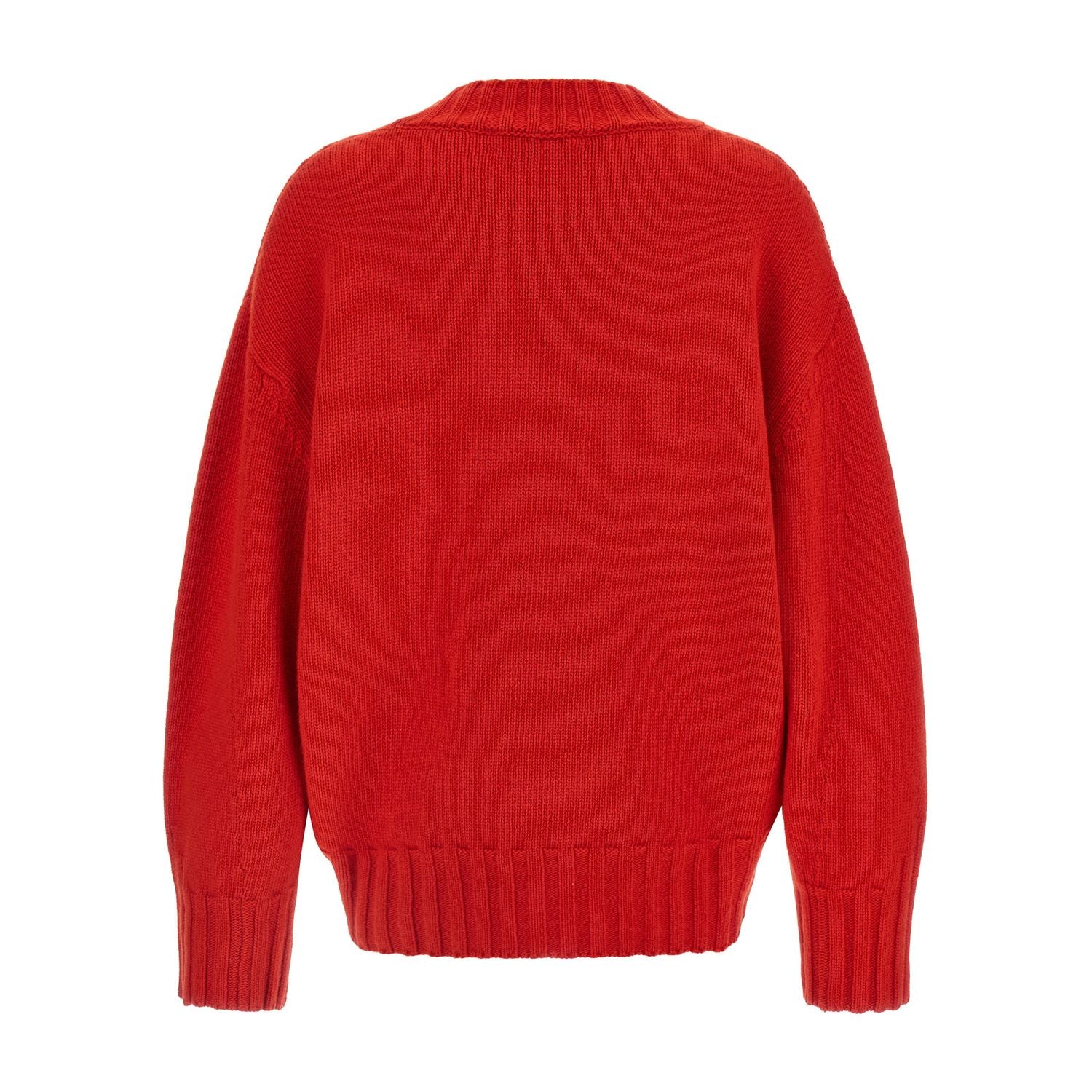 The Attico Multicolor Virgin Wool Cardigan