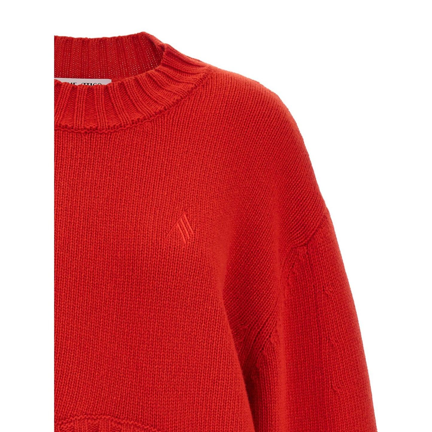 The Attico Multicolor Virgin Wool Cardigan