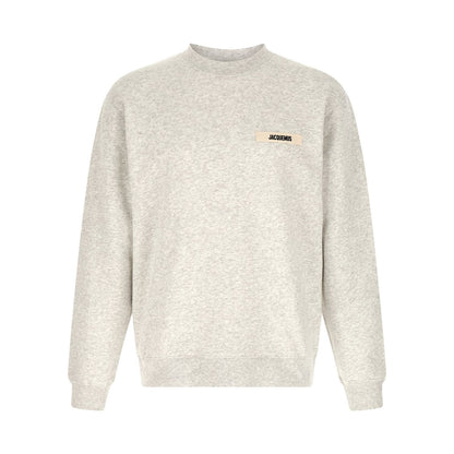 Jacquemus Gray Cotton Sweatshirt
