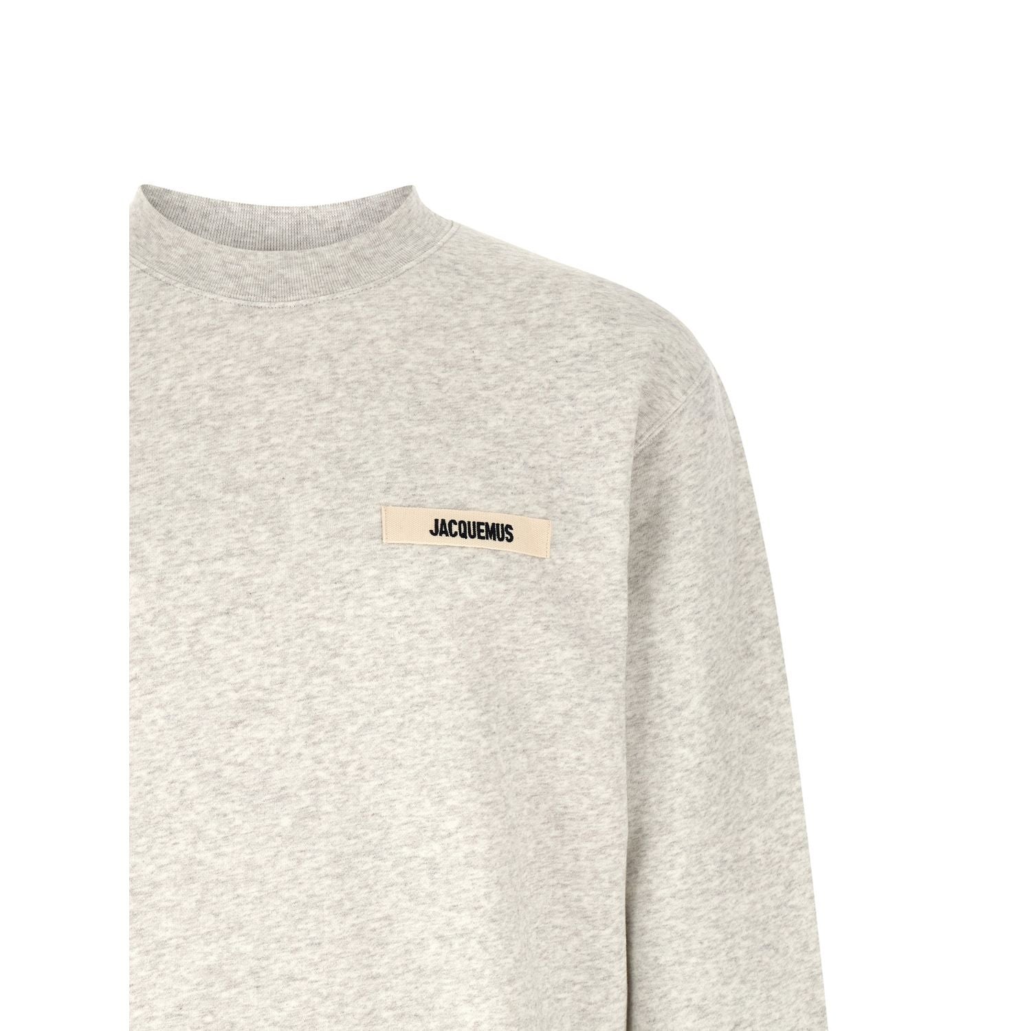 Jacquemus Gray Cotton Sweatshirt