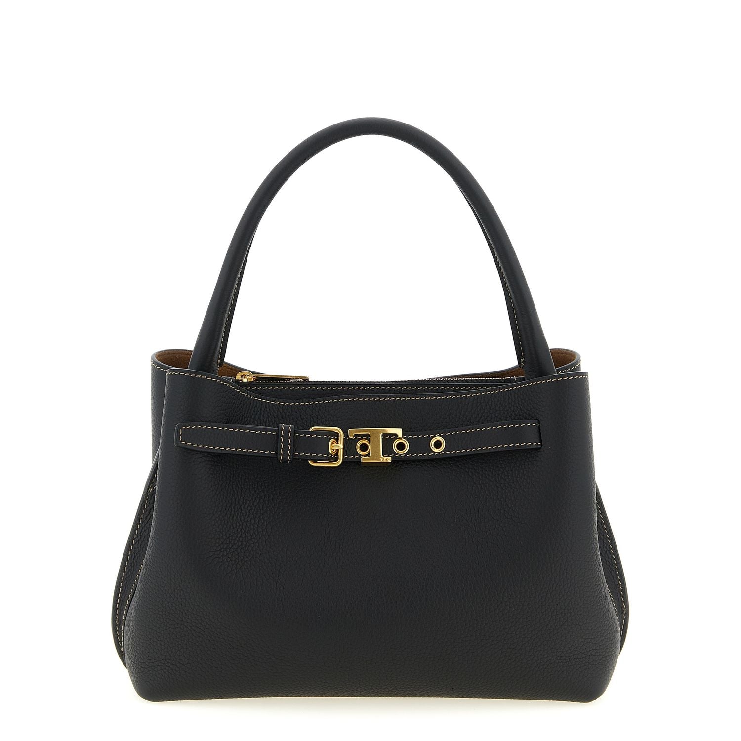 Tod's Black Calfskin Handbag