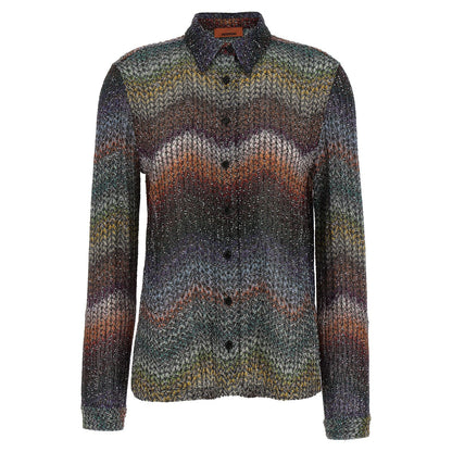 Missoni Multicolor Viscose Blouse