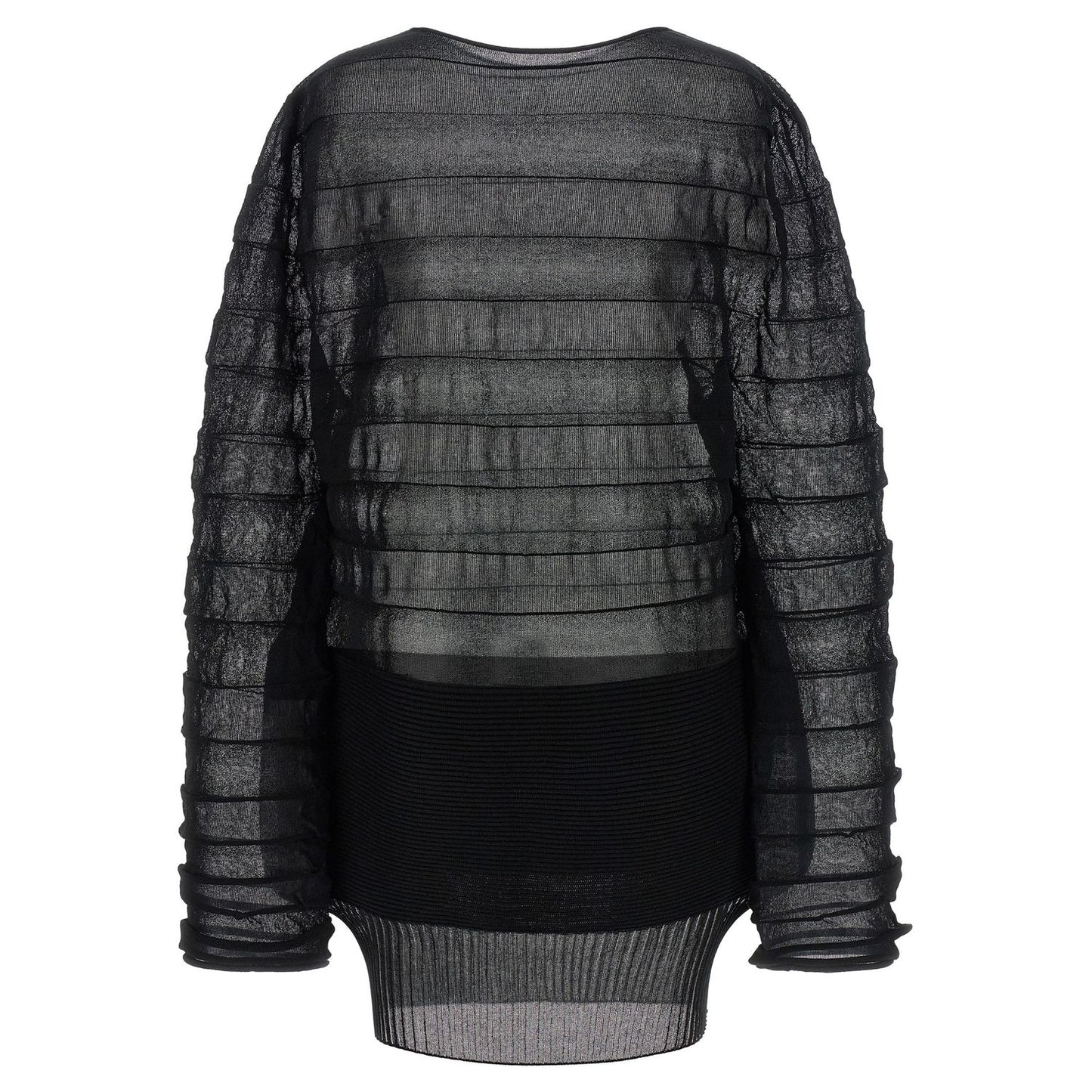 Issey Miyake Black Polyester Sweatshirt
