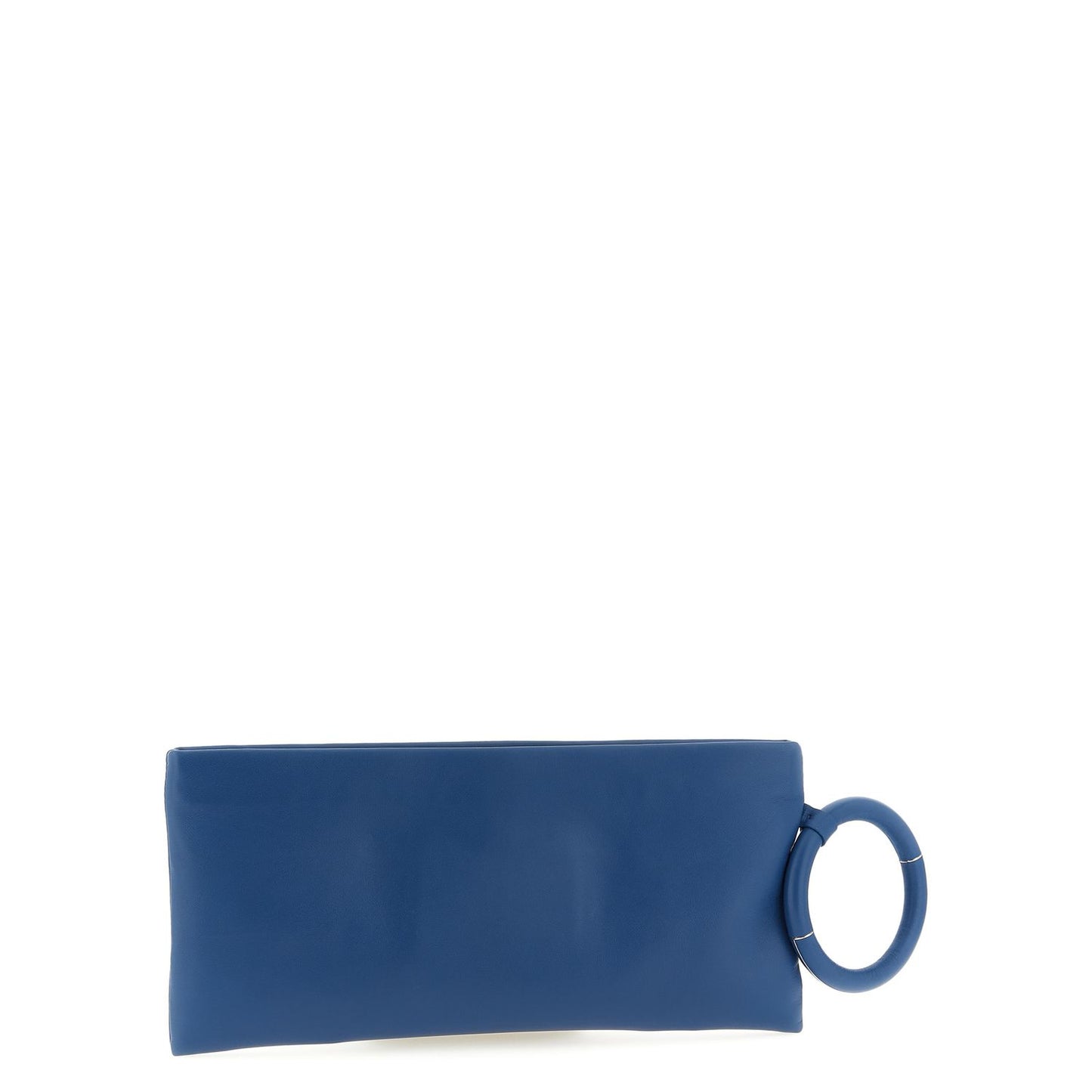 Tom Ford Blue Lambskin Clutch Bag