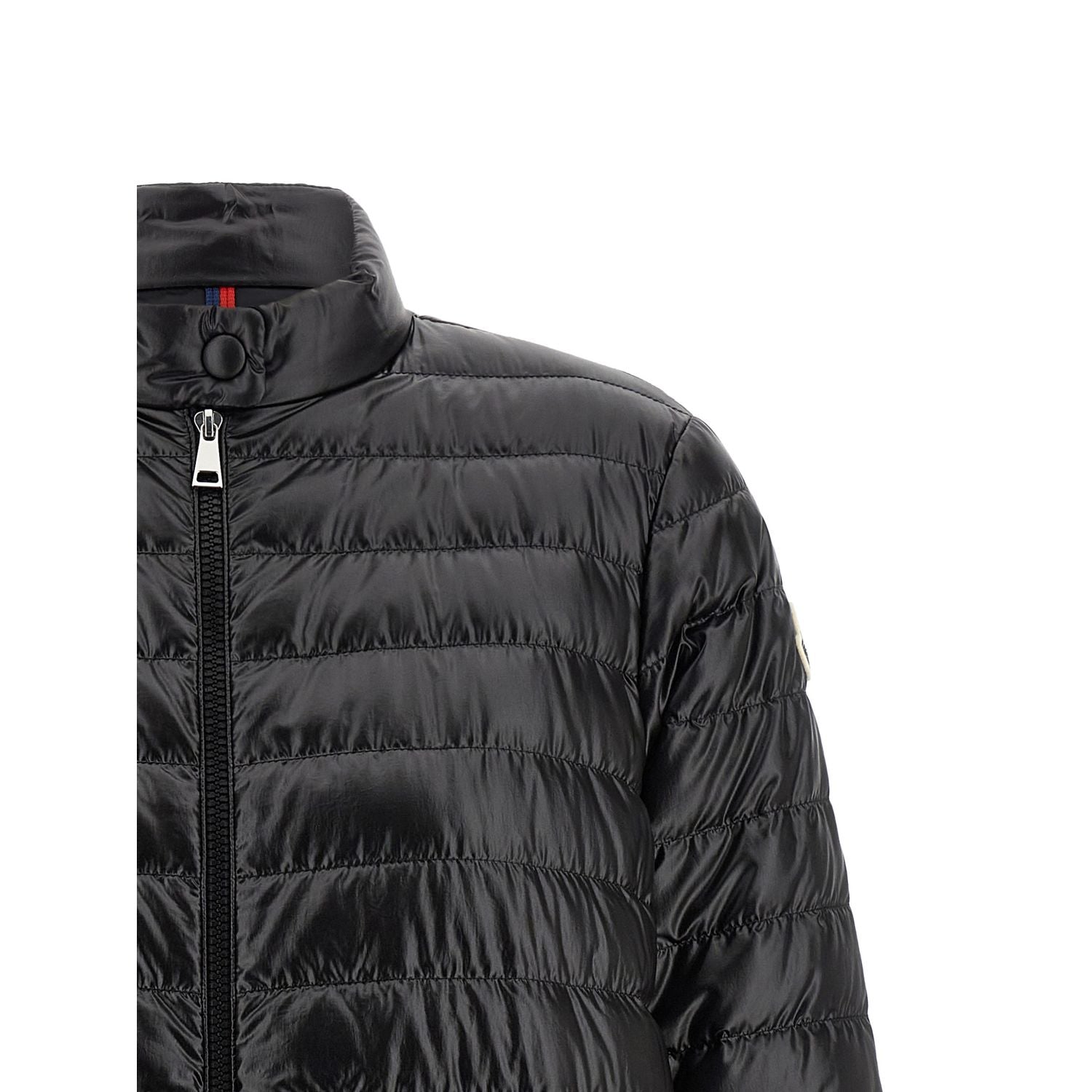 Moncler Black Polyamide Full-Length Jacket