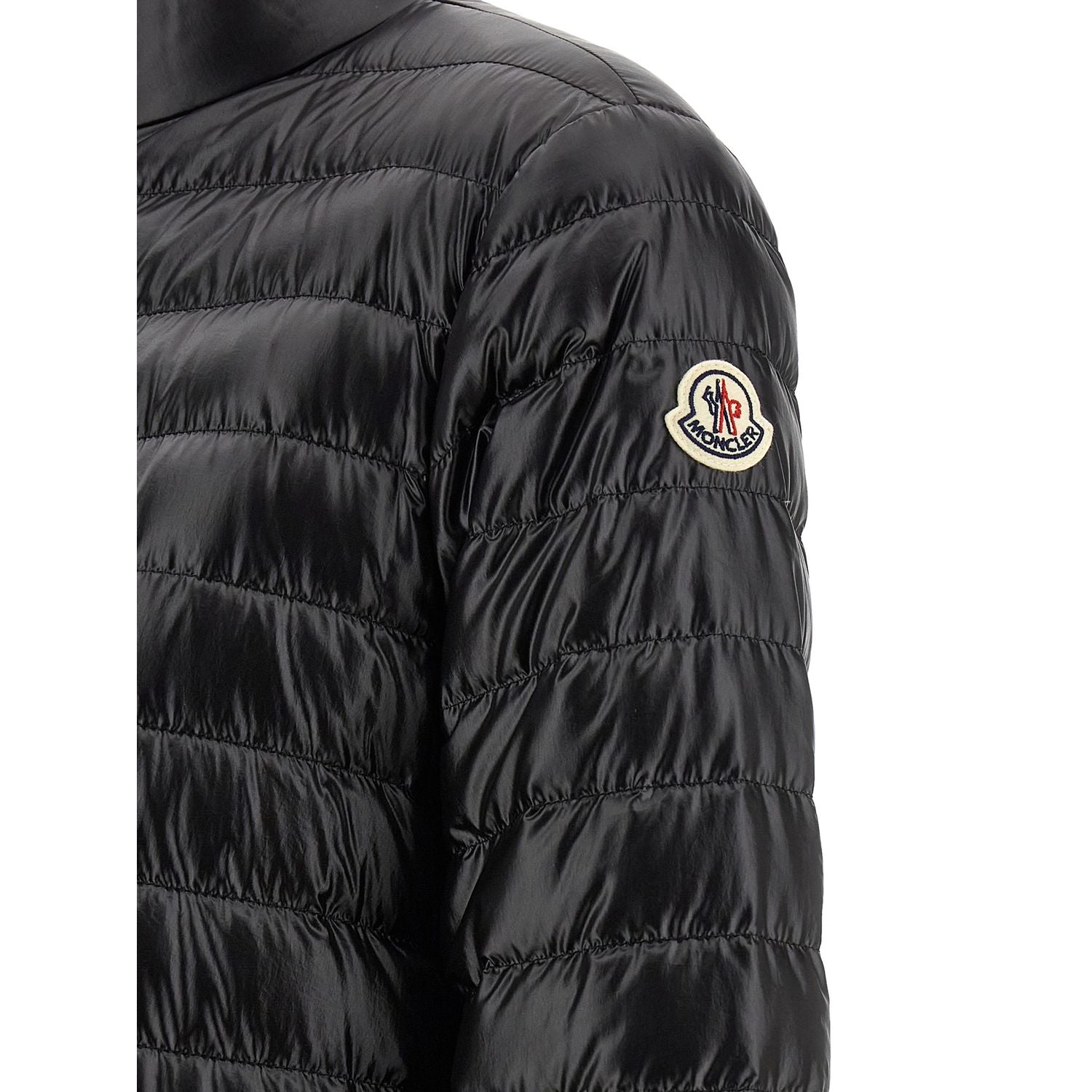 Moncler Black Polyamide Full-Length Jacket