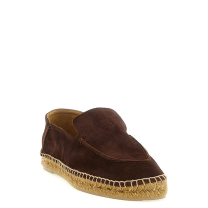 Tom Ford Brown Calfskin Espadrilles