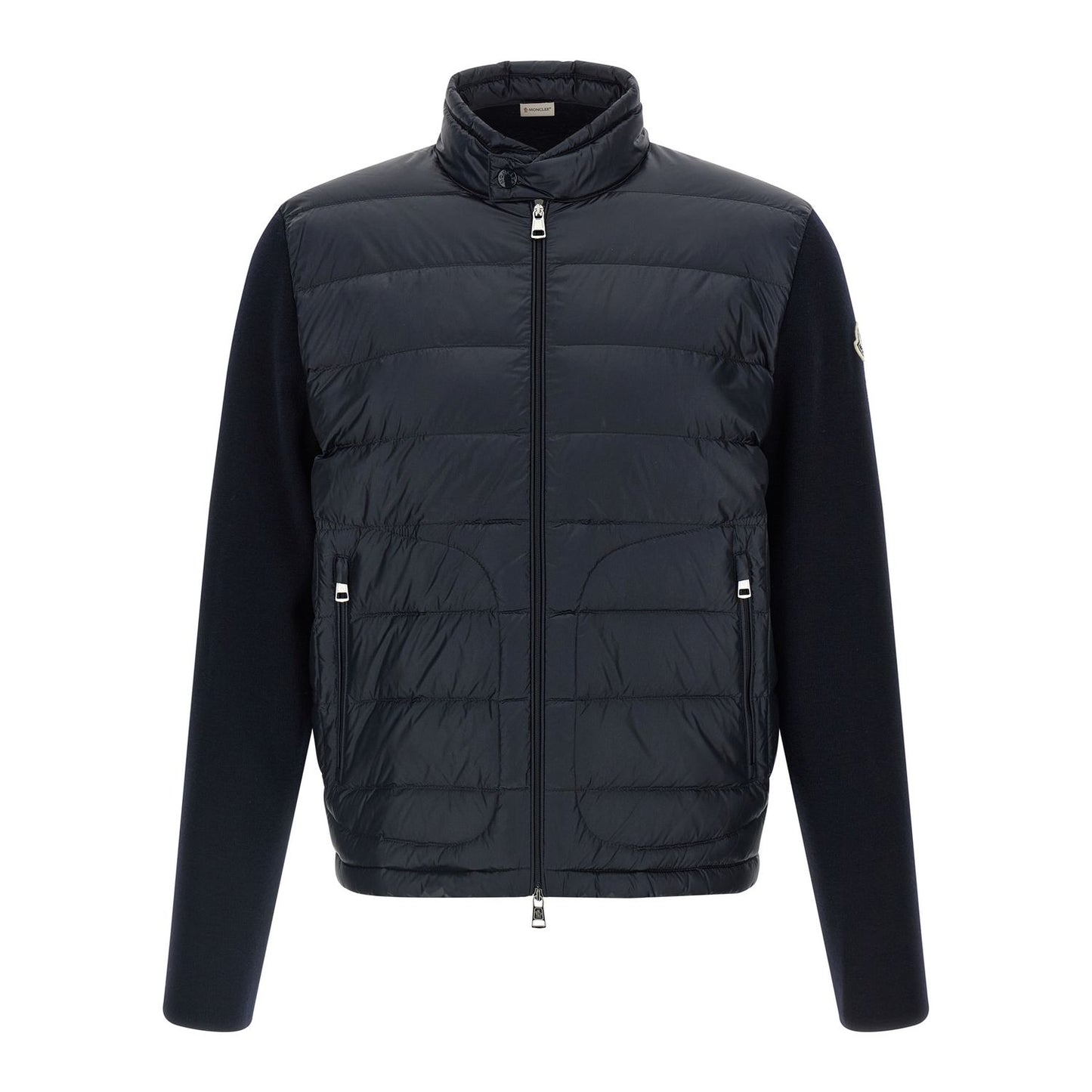Moncler Blue Polyamide Cardigan
