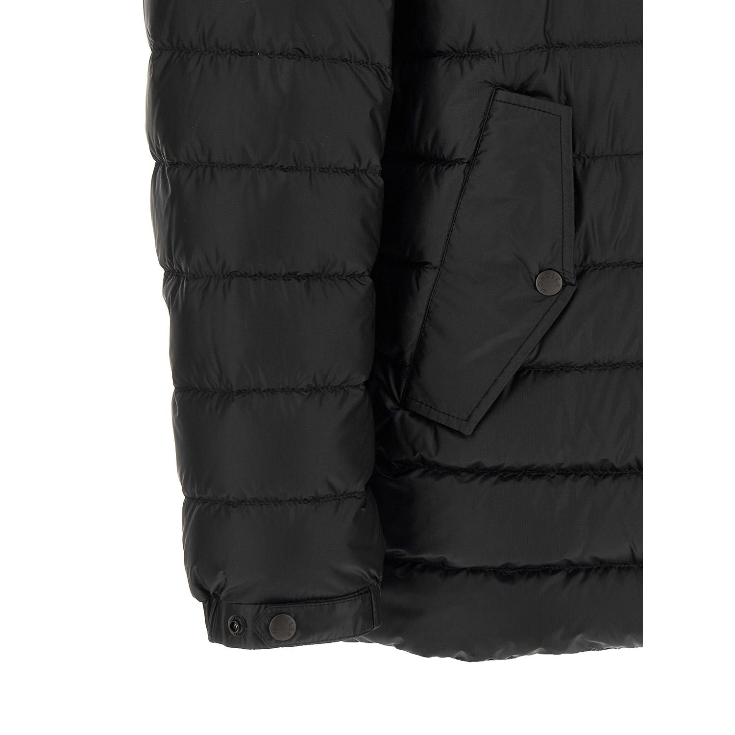 Moncler Black Polyamide Parka