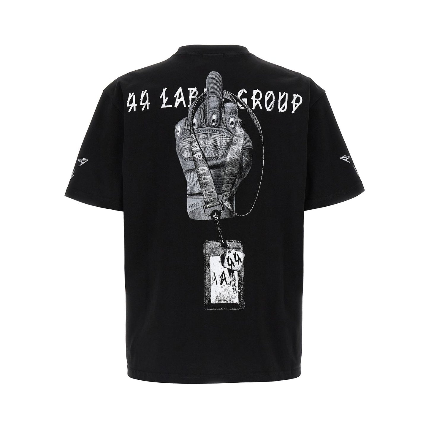 44 Label Group Bicolor Cotton T-Shirt