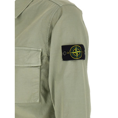 Stone Island Bicolor Cotton Blouse