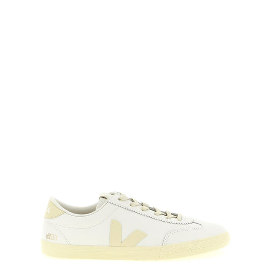 Veja White Calfskin Sneakers