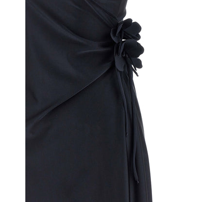 Coperni Black Polyamide Midi Dress