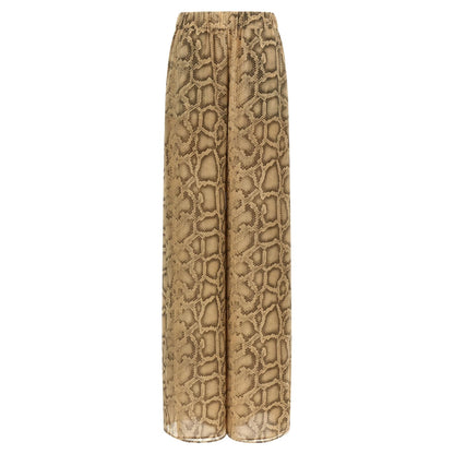 The Andamane Beige Polyester Pants