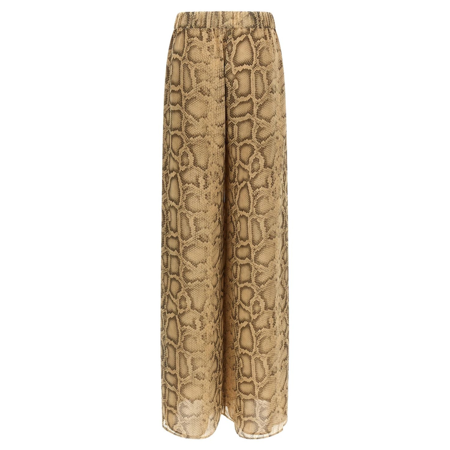 The Andamane Beige Polyester Pants