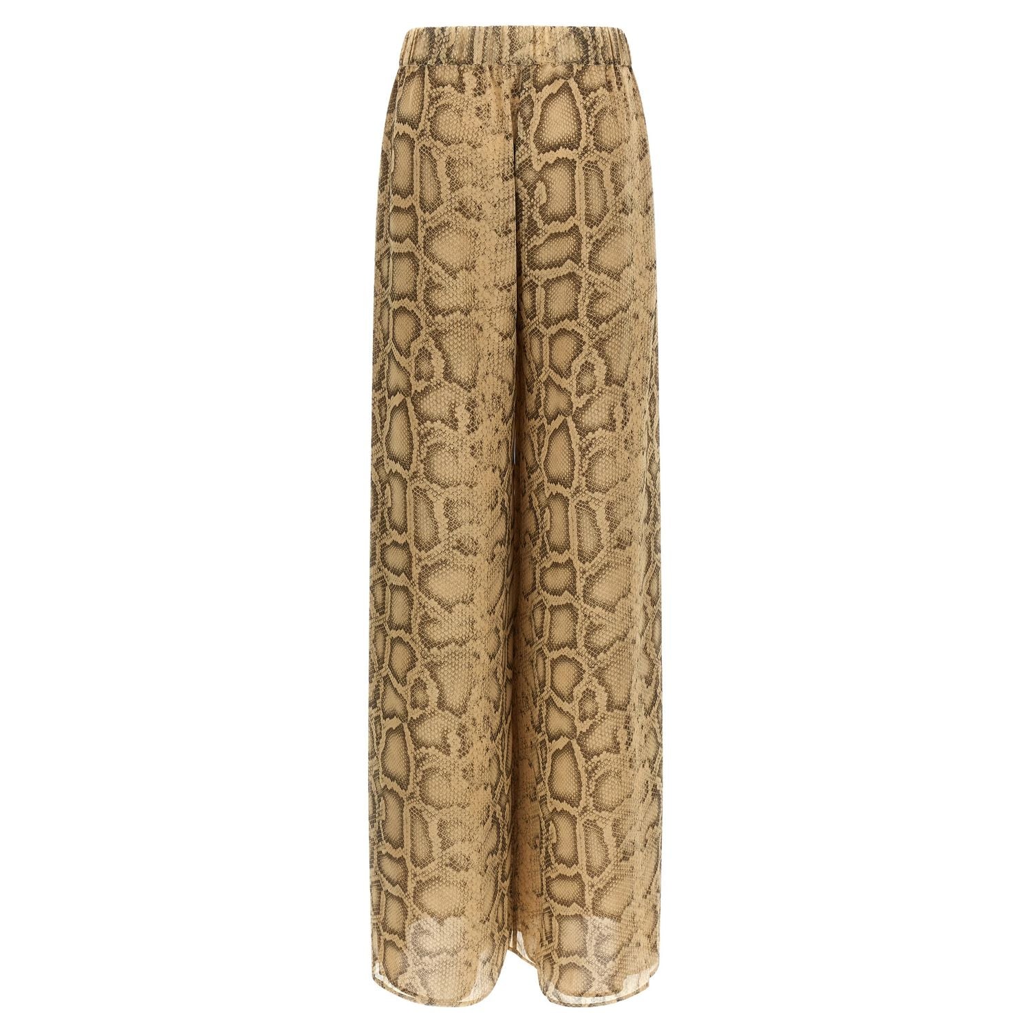 The Andamane Beige Polyester Pants