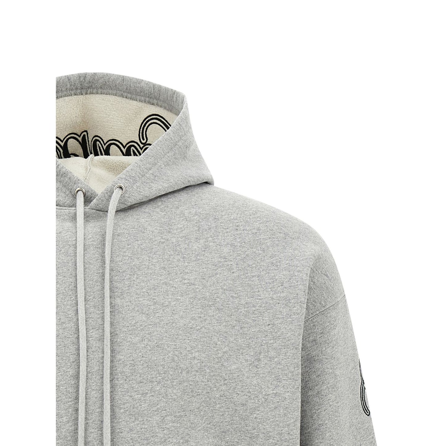 Balenciaga Gray Cotton Sweatshirt
