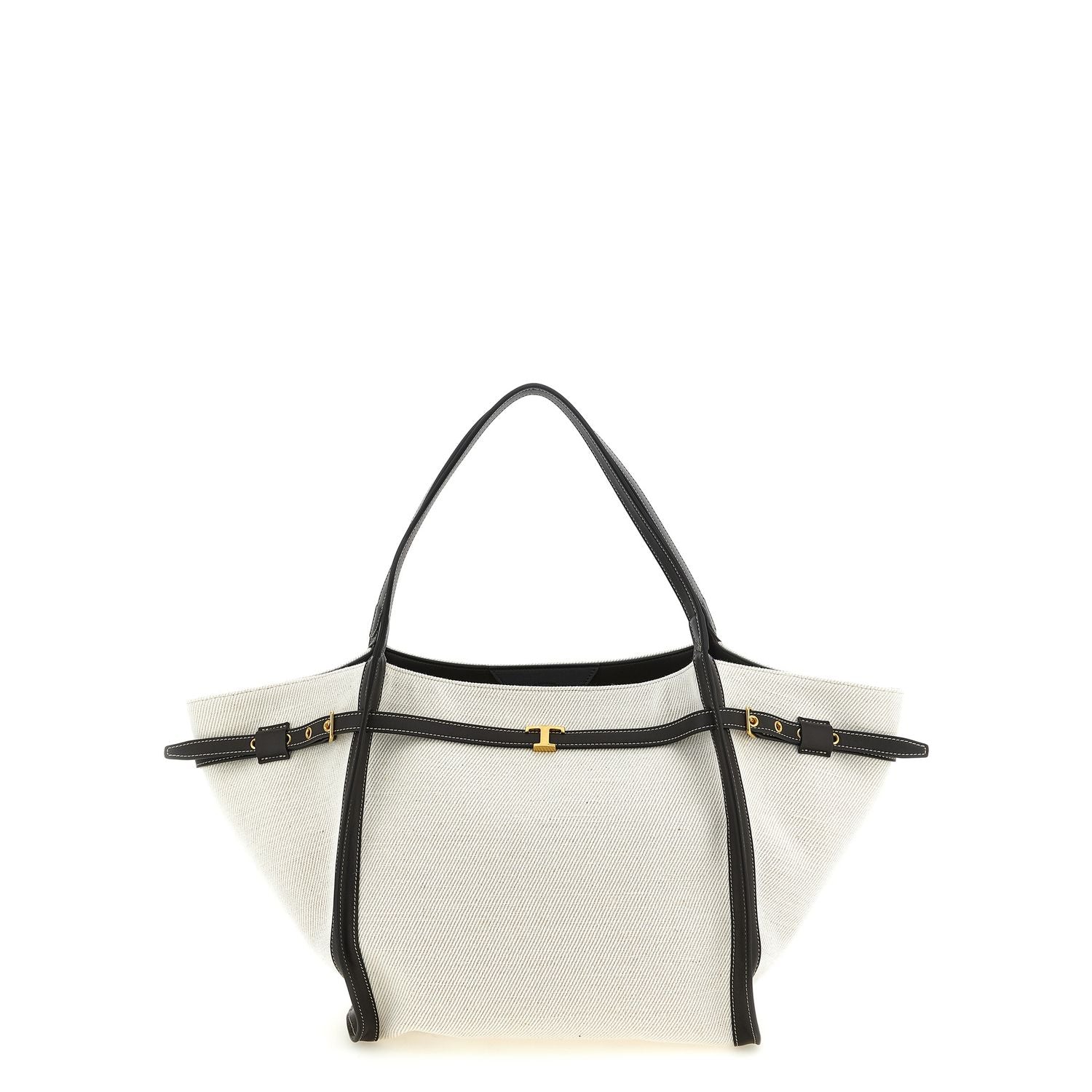 Tod's Multicolor Linen Tote Bag