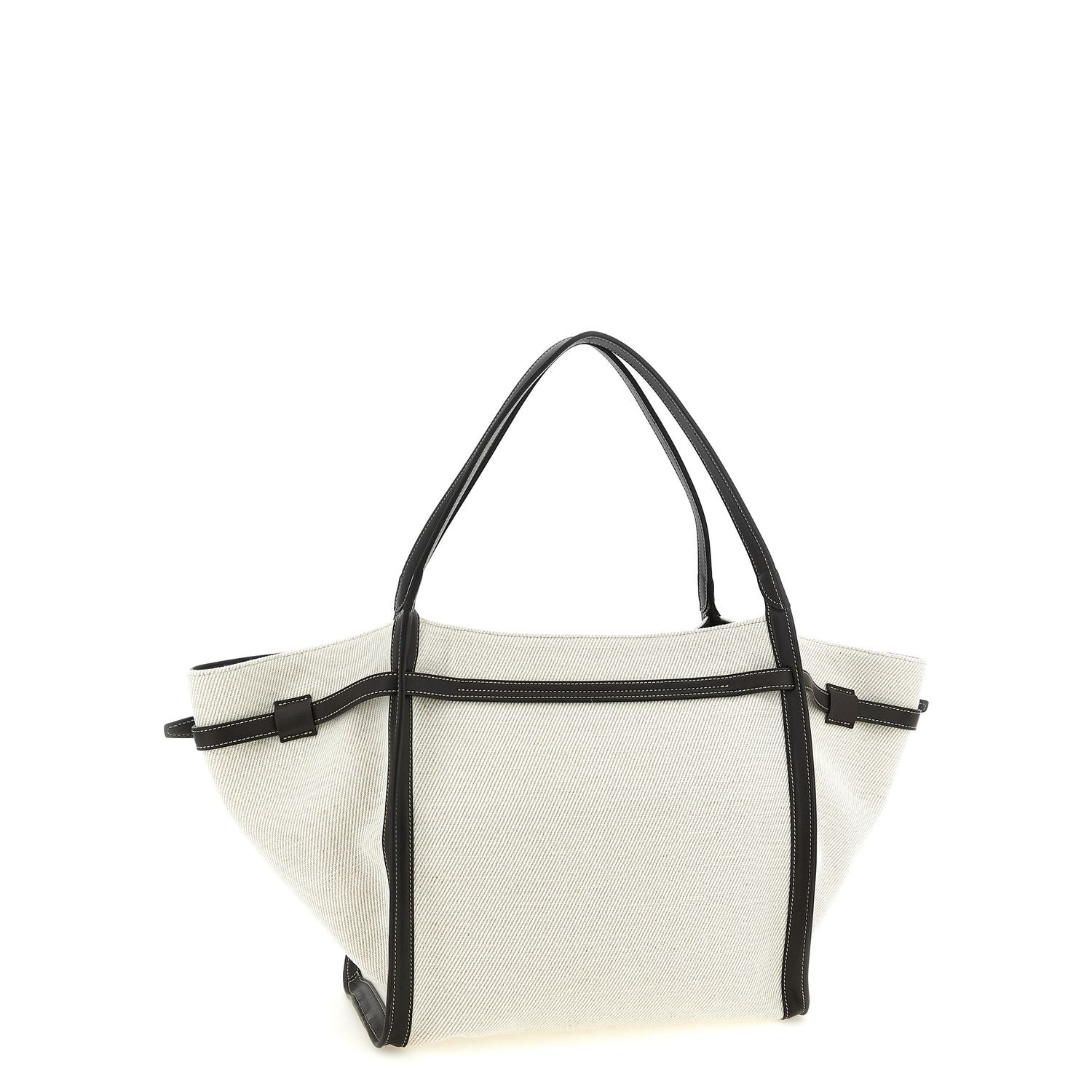 Tod's Multicolor Linen Tote Bag