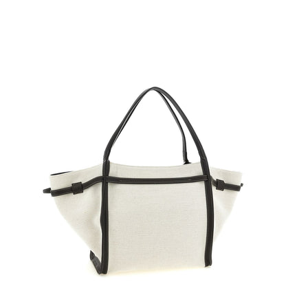 Tod's Multicolor Linen Tote Bag