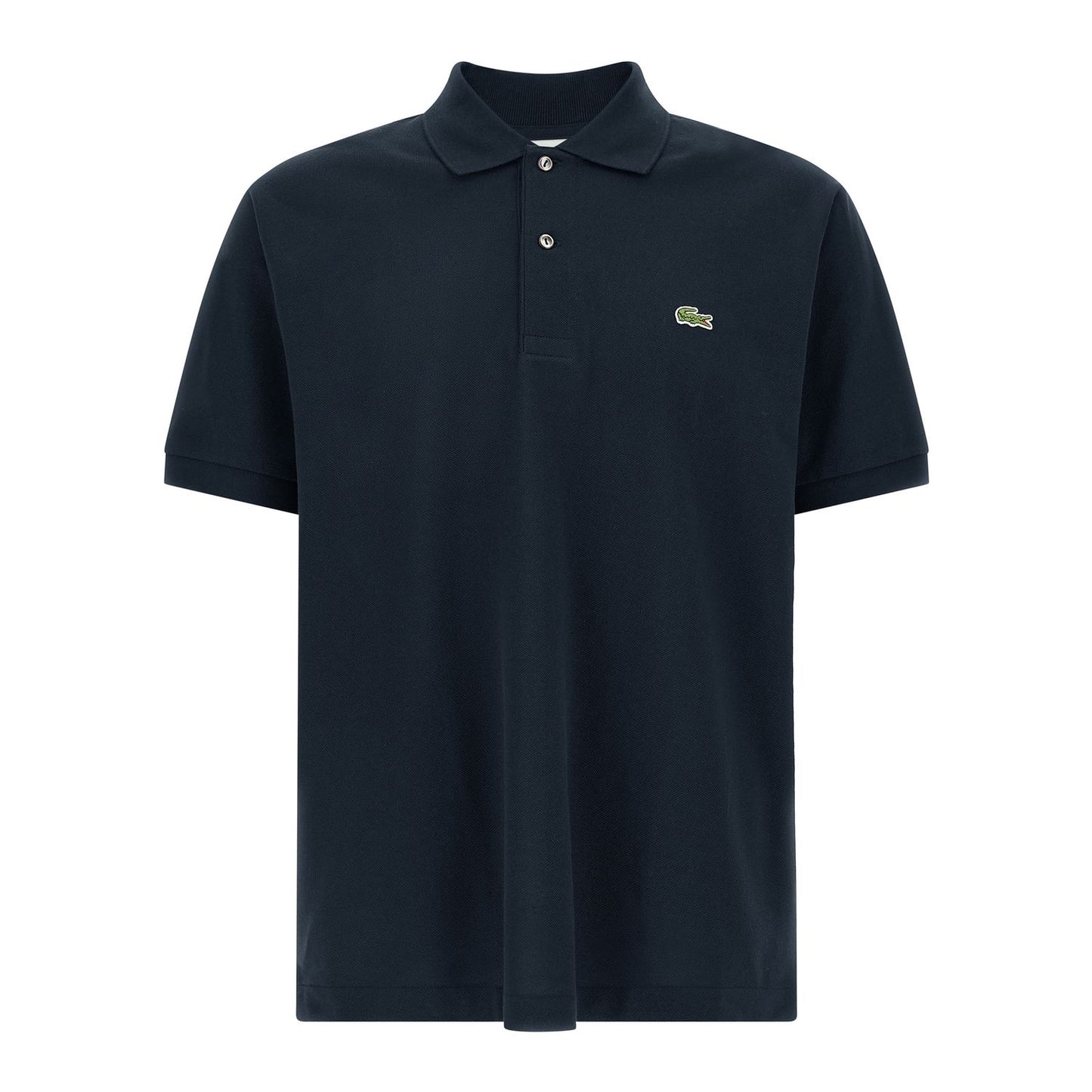 Lacoste Blue Cotton Polo Shirt