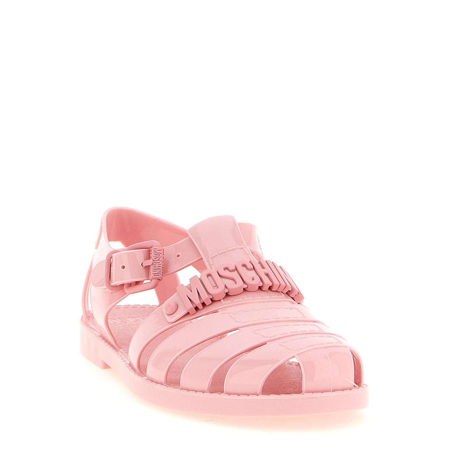Moschino Multicolor Pvc Flat Sandals