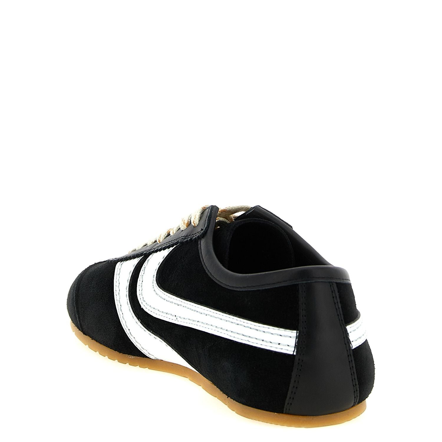 Dries Van Noten Bicolor Calfskin Sneakers