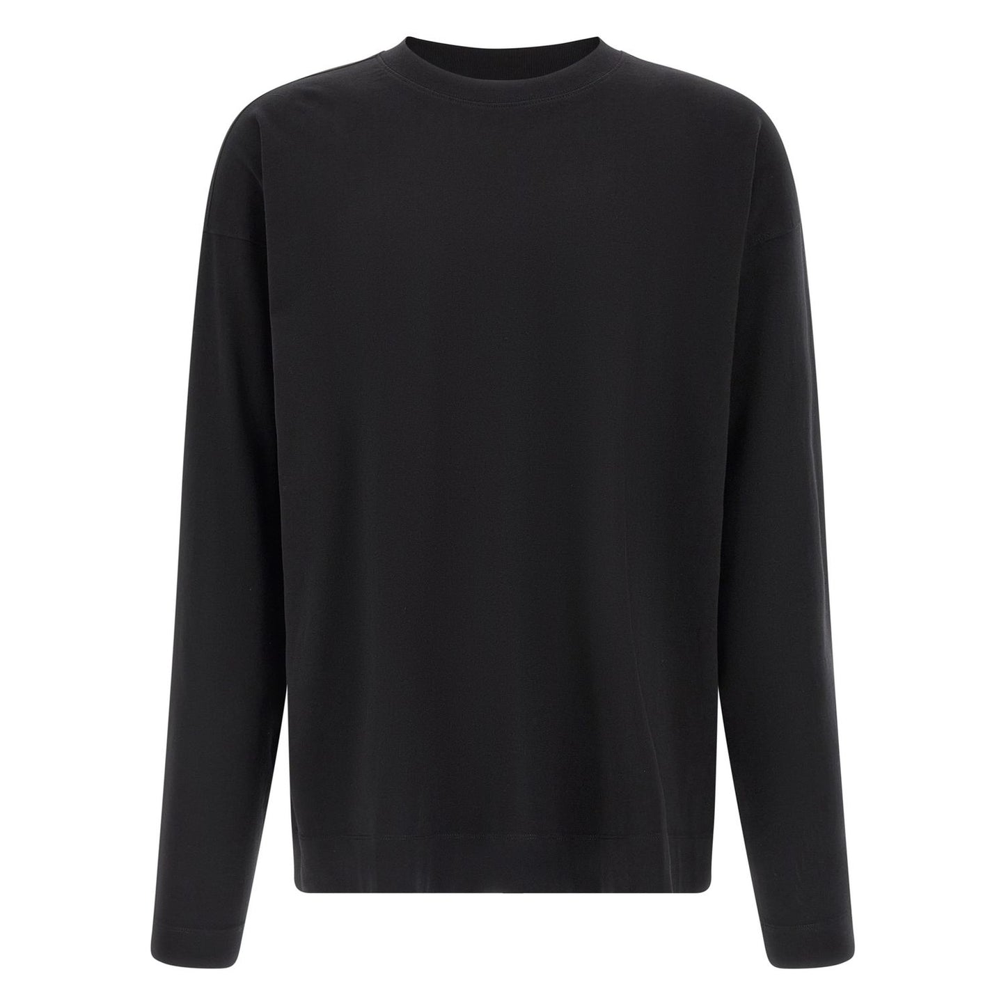 Dries Van Noten Black Cotton T-Shirt