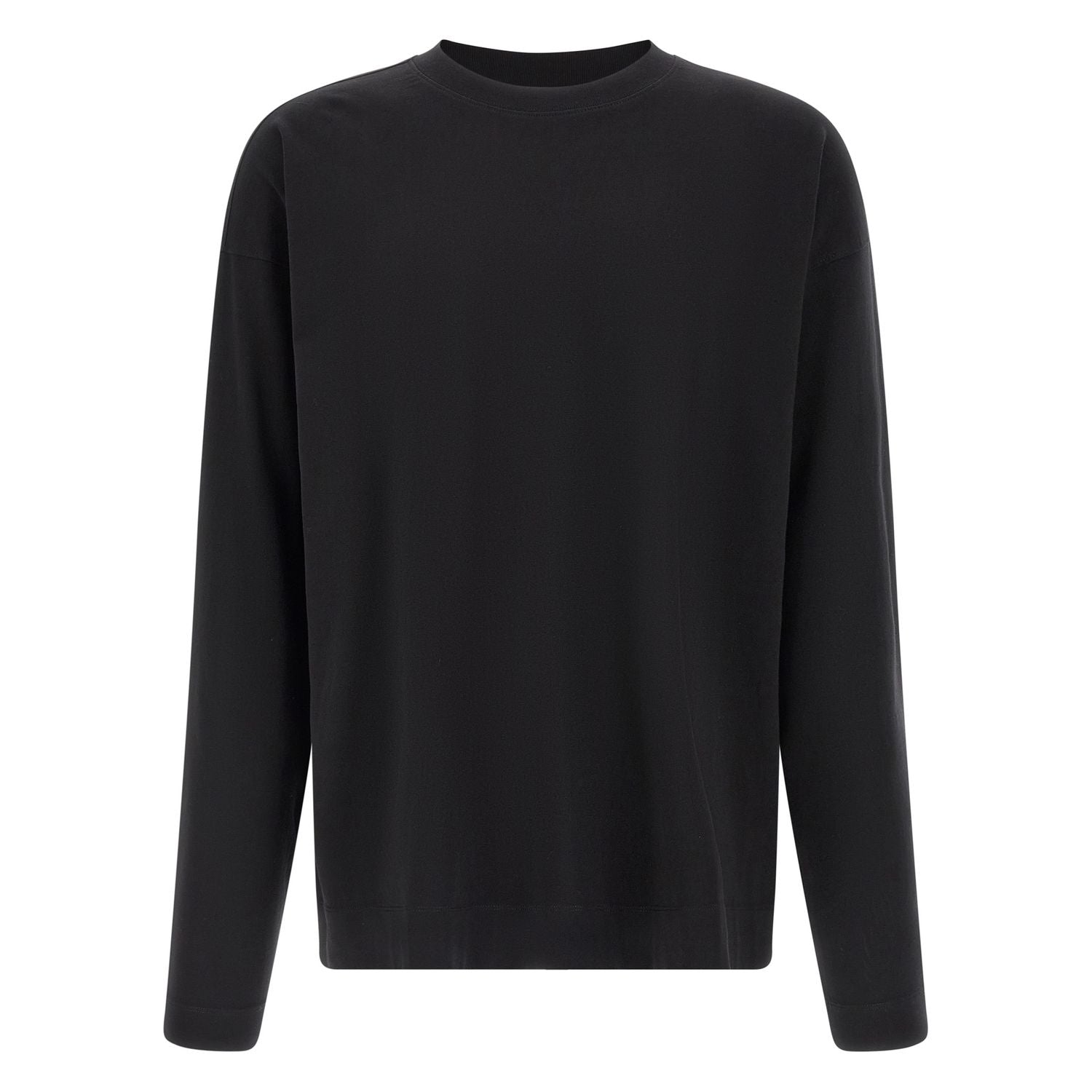 Dries Van Noten Black Cotton T-Shirt