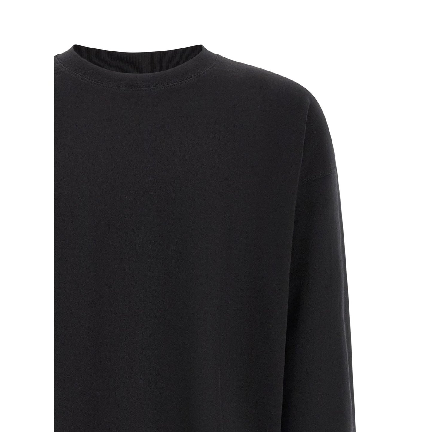 Dries Van Noten Black Cotton T-Shirt