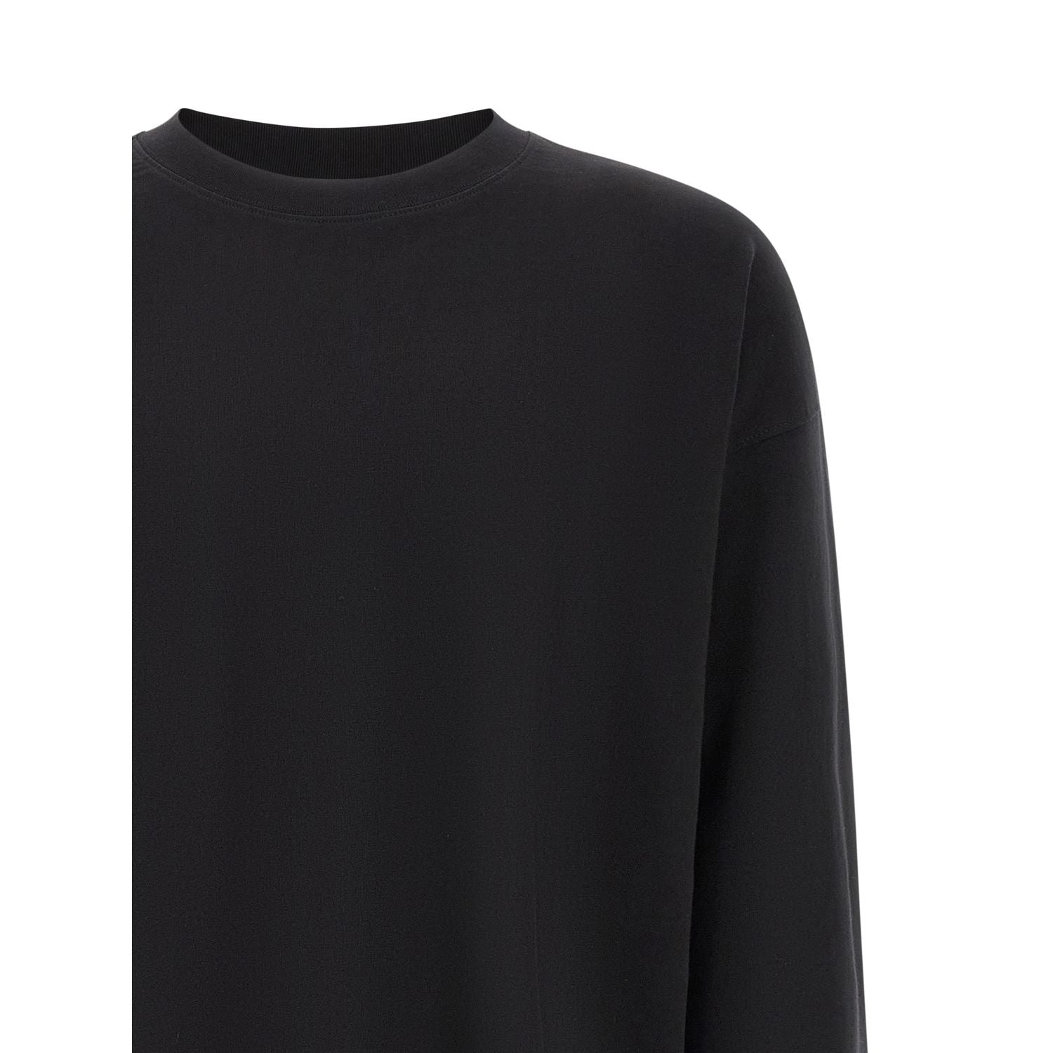 Dries Van Noten Black Cotton T-Shirt
